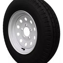 Antego ST175/80D13 bias trailer tire mounted on white 13x4.5 modular wheel, 4-pack listing