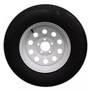 Antego ST205/75R14 radial trailer tire mounted on white 14x5.5 modular wheel, 2-pack listing