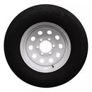 Antego ST225/75R15 radial trailer tire mounted on 15x6 steel wheel, single listing