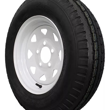 (Set of 2) Antego Tire and Wheel  175/80D13 Highway Terrain – 13.0-Inch Rim, 6-Ply-Ply Strength, Load 91.0, Speed M – Heavy-Duty Trailer Tire | A130454510116206ST17580D13-B2 - 0