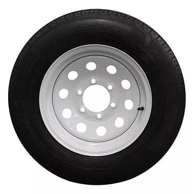 (Single Assembly) Antego Tire and Wheel  205/75R15 Highway Terrain Assembly – Optimized for High Load Performance, 15.0-Inch Rim, Load 107.0, Speed M | A15604520116108ST20575R15 - 0