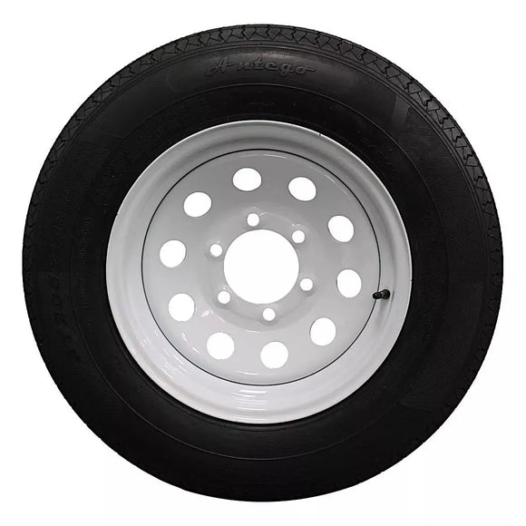 (Single Assembly) Antego Tire and Wheel  205/75R15 Highway Terrain Assembly – Optimized for High Load Performance, 15.0-Inch Rim, Load 107.0, Speed M | A15604520116108ST20575R15
