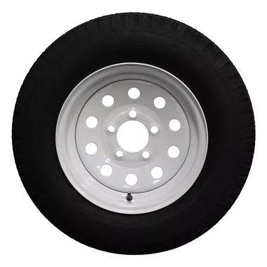 (Single Assembly) Antego Tire and Wheel 175/80D13 Trailer Tire – Reinforced 6-Ply-Ply Design, 13.0-Inch Rim – Built for Long-Distance Hauling & Stability | A130454500116206ST17580D13 - 0