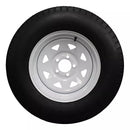 Antego ST225/75D15 bias trailer tire mounted on 15x6 steel wheel, 2-pack listing