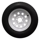 Antego ST205/75D14 bias trailer tire mounted on white 14x5.5 modular wheel, 2-pack listing