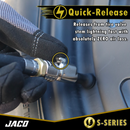 Lightning™ S-Series Tire Air Chuck | Open Flow, 1/4" F-NPT (2 Pack)-3