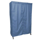 Storage Shelving Unit Cover, fits racks 48"W x 24"D x 72"H in Dusty Blue-1