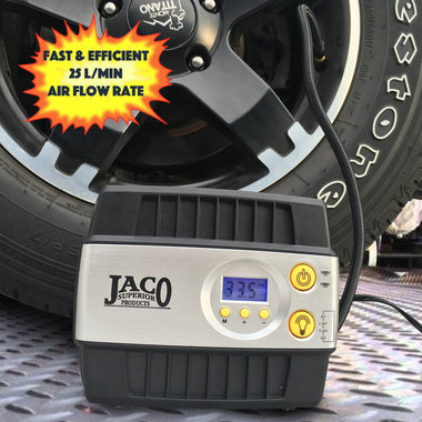 SmartPro™ 12v Digital Tire Inflator Pump - 100 PSI | Portable Tire Air Compressor - 0
