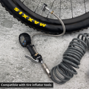 Lightning™ XP Locking Presta Air Chuck for Bike Tires - 1/4" F-NPT (Presta Valves)-10