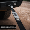 TowPro™ 3" Recovery Tow Strap | Off Road 4x4 Towing Rope (31,542 lbs)-3