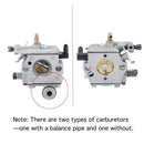 Hipa 1121-120-0606 Carburetor Kit For Stihl 024 024AV 024S 026 MS240 MS260 MS260C Farm Boss Chainsaw # Replace WT-194-2