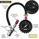 Lightning™ RX4 Tire Deflator with Gauge - 60 PSI | Rapid Off Road Air Down Tool-2