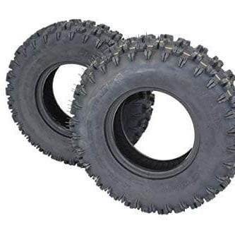 Antego 13/4.10-6 ATW-053 non-directional 2-ply snow blower tire, product image for 2-pack listing