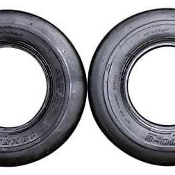 Antego 13x5.00-6 ATW-002 ribbed 4-ply tubeless mower tire, product image for 2-pack listing